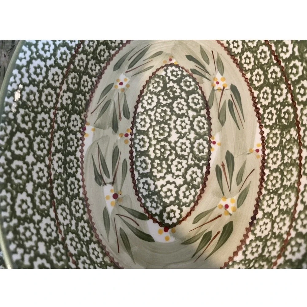 Temptations Tara OLD WORLD Oval Baking Dish, Large Serving Tray, 3 Ramekins